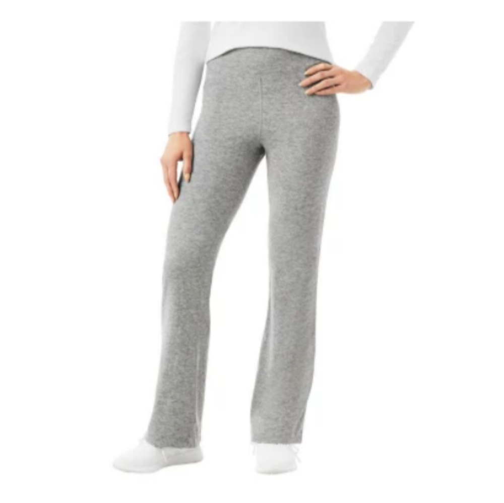 *Brushed cross over flare ladies pants
